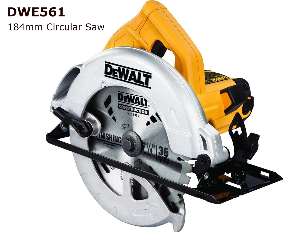 Máy cưa đĩa Dewalt DWE561-B1 tạo ấn tượng với thiết kế bên ngoài bắt mắt