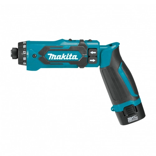 Máy Vặn Vít Dùng Pin Makita Df012Dse 7.2V tạo ấn tượng với thiết kế bên ngoài bắt mắt