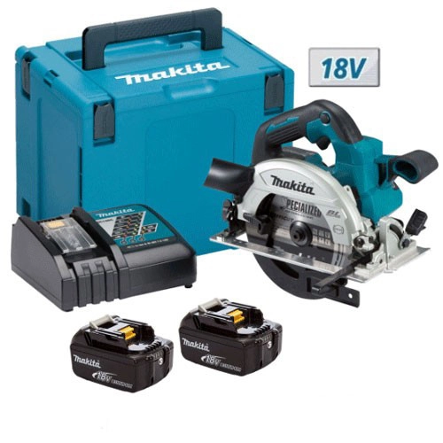 Máy Cưa Đĩa Makita Dhs660Rfj 165Mm/Bl 18V tạo ấn tượng với thiết kế bên ngoài bắt mắt