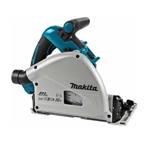 Máy Cưa Đĩa Cắt Sâu Dùng Pin Makita Dsp601Zu 165Mm/Aws/Bl 18Vx2 tạo ấn tượng với thiết kế bên ngoài bắt mắt