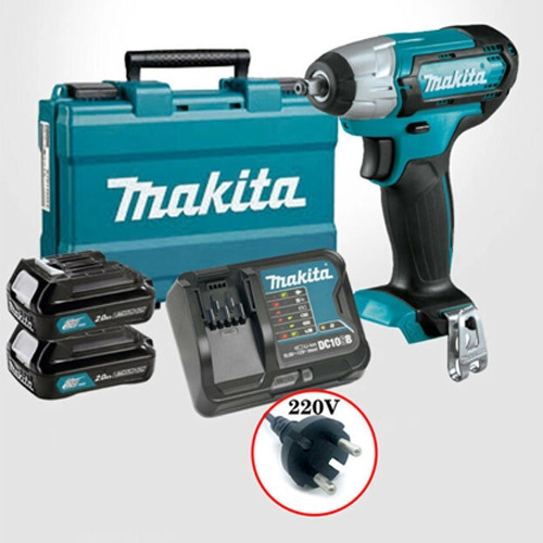 Máy Siết Bu Lông Dùng Pin Makita Tw140Dsae 9.5Mm 12V Max tạo ấn tượng với thiết kế bên ngoài bắt mắt