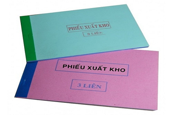 Cấu tạo của phiếu xuất kho, nhập kho
