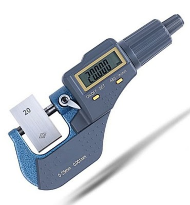 Thước đo panme điện tử có thiết kế gọn gàng nhưng hiệu quả sử dụng cao