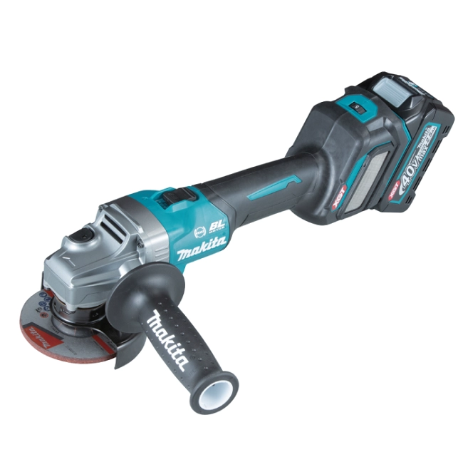 Máy Mài Góc Dùng Pin Bl 40V Max Makita Ga021Gm201 100Mm Công Tắc Trượt/Aws tạo ấn tượng với thiết kế bên ngoài bắt mắt