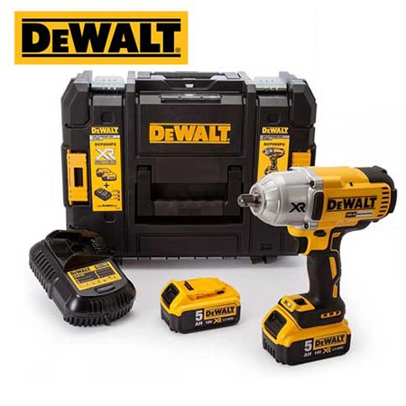 Máy siết bu lông dùng pin Dewalt DCF899HP2-KR tạo ấn tượng với thiết kế bên ngoài bắt mắt