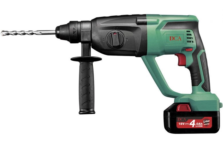 Máy khoan bê tông dùng pin DCA adzc02-24ek 18v/4.0ahx2