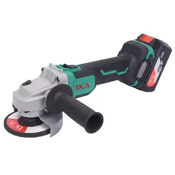 Máy mài góc dùng pin DCA adsm03-100em 20v/4.0ahx2 tạo ấn tượng với thiết kế bên ngoài bắt mắt