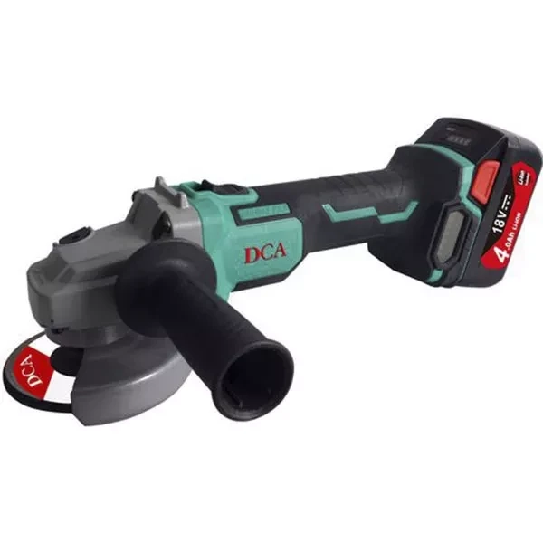 Máy mài góc dùng pin DCA adsm03-115em 20v/4.0ahx2 tạo ấn tượng với thiết kế bên ngoài bắt mắt