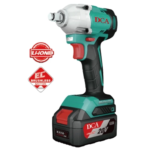 Máy siết bu lông dùng pin DCA adpb298bm 20v/4.0ahx2 tạo ấn tượng với thiết kế bên ngoài bắt mắt