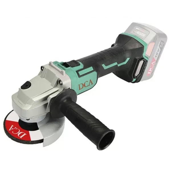 Thân máy mài góc dùng pin DCA adsm03-100z 20v/4.0ahx2 tạo ấn tượng với thiết kế bên ngoài bắt mắt