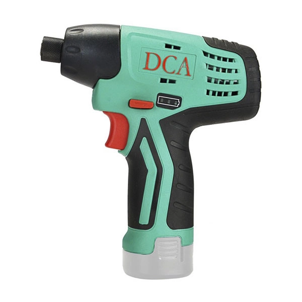 Thân máy siết vít dùng pin DCA adpl02-8z 12v/2.0ahx2 tạo ấn tượng với thiết kế bên ngoài bắt mắt