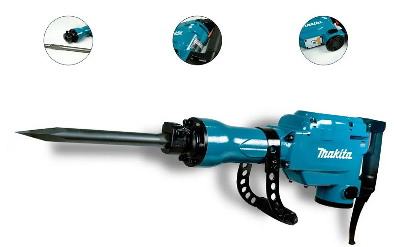 Máy đục bê tông Makita HM1306 có khả năng đục phá rất mạnh mẽ