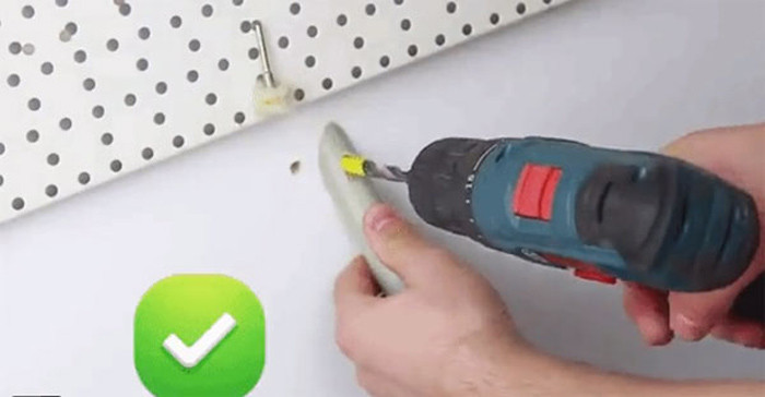 Cách khoan tường không bụi