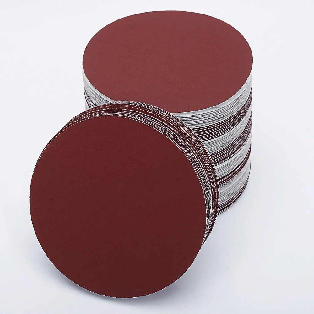 Giấy giáp ( giấy nhám) tròn độ mịn P320 125mm ( 100 tờ/hộp)