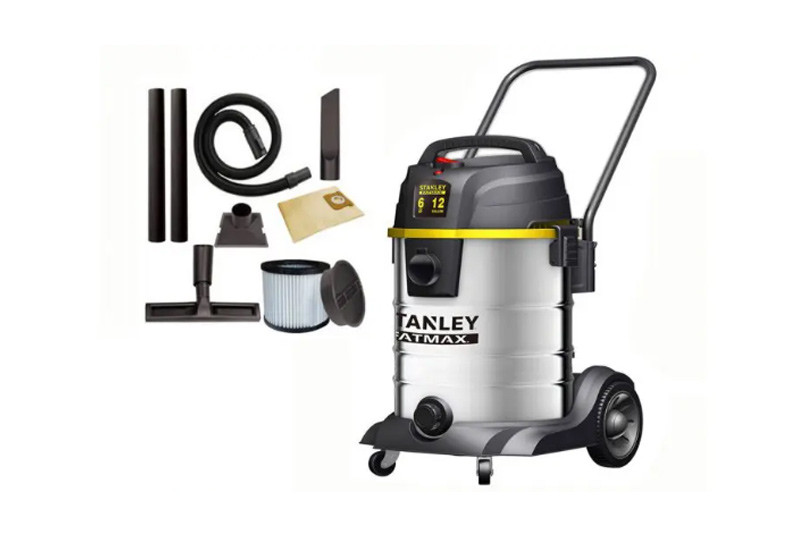 Cấu tạo máy hút bụi 3 chức năng Khô/Ướt/Thổi Stanley SL19501-12B