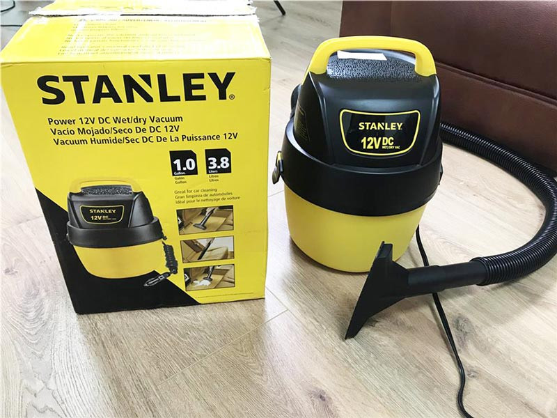 Máy hút bụi Ướt/Khô Stanley SL18125DC 12V DC dễ làm sạch bụi bẩn