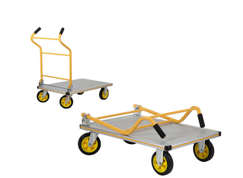 Xe đẩy hàng 4 bánh Stanley PC512 350kg dễ gấp gọn