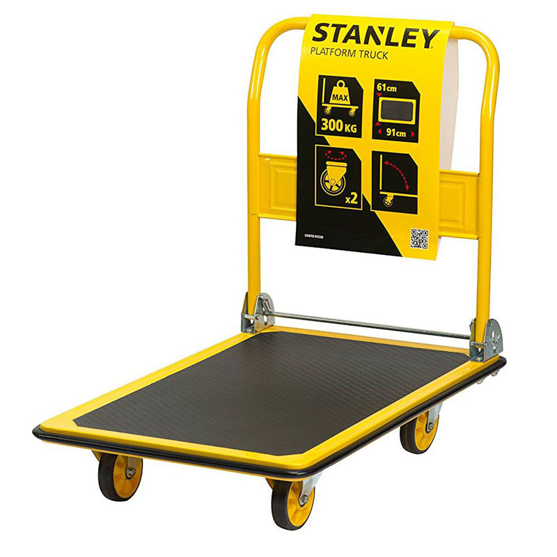 Xe đẩy hàng 4 bánh Stanley PC528 300kg có nhiều tính năng vượt trội