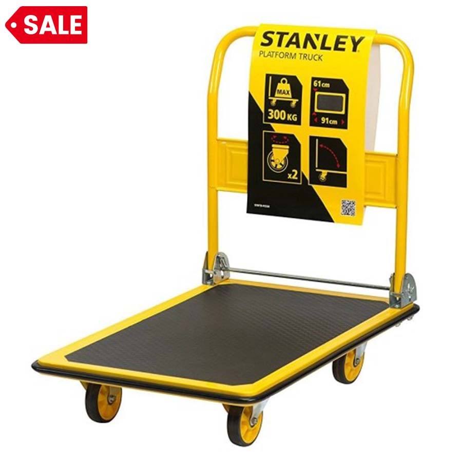 Xe đẩy hàng 4 bánh Stanley PC528 300kg
