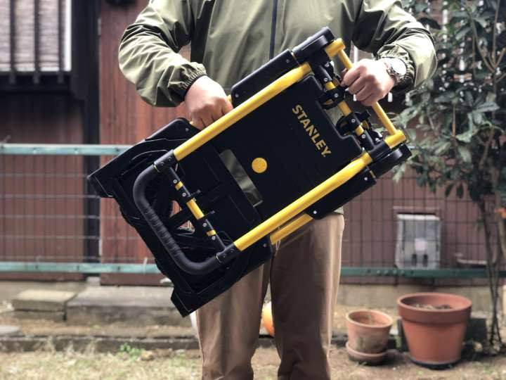 Xe đẩy hàng bằng tay đa năng 2 4 bánh Stanley FT585