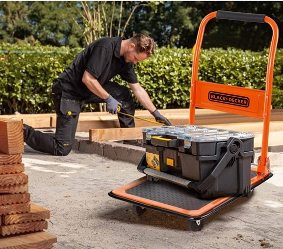 Xe đẩy hàng 4 bánh BlackandDecker H303 80kg