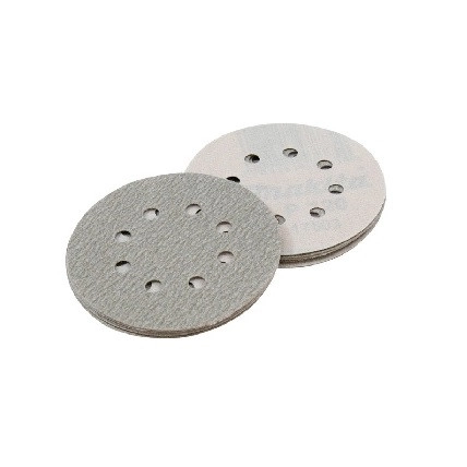 Giấy chà nhám Makita D-65838 8 lỗ/cỡ hạt 80/125mm (10 cái)