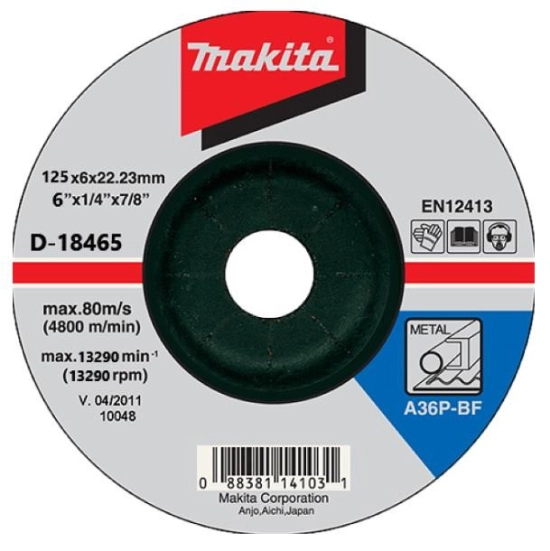 da-mai-a24r-cho-kim-loai-makita-d-18465-125x6x22-23mm