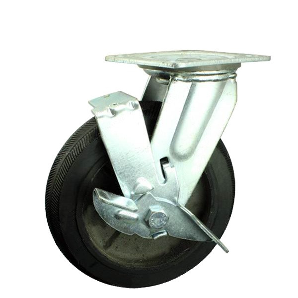 Bánh xe đế tủ kệ xoay 360 độ có khóa chân