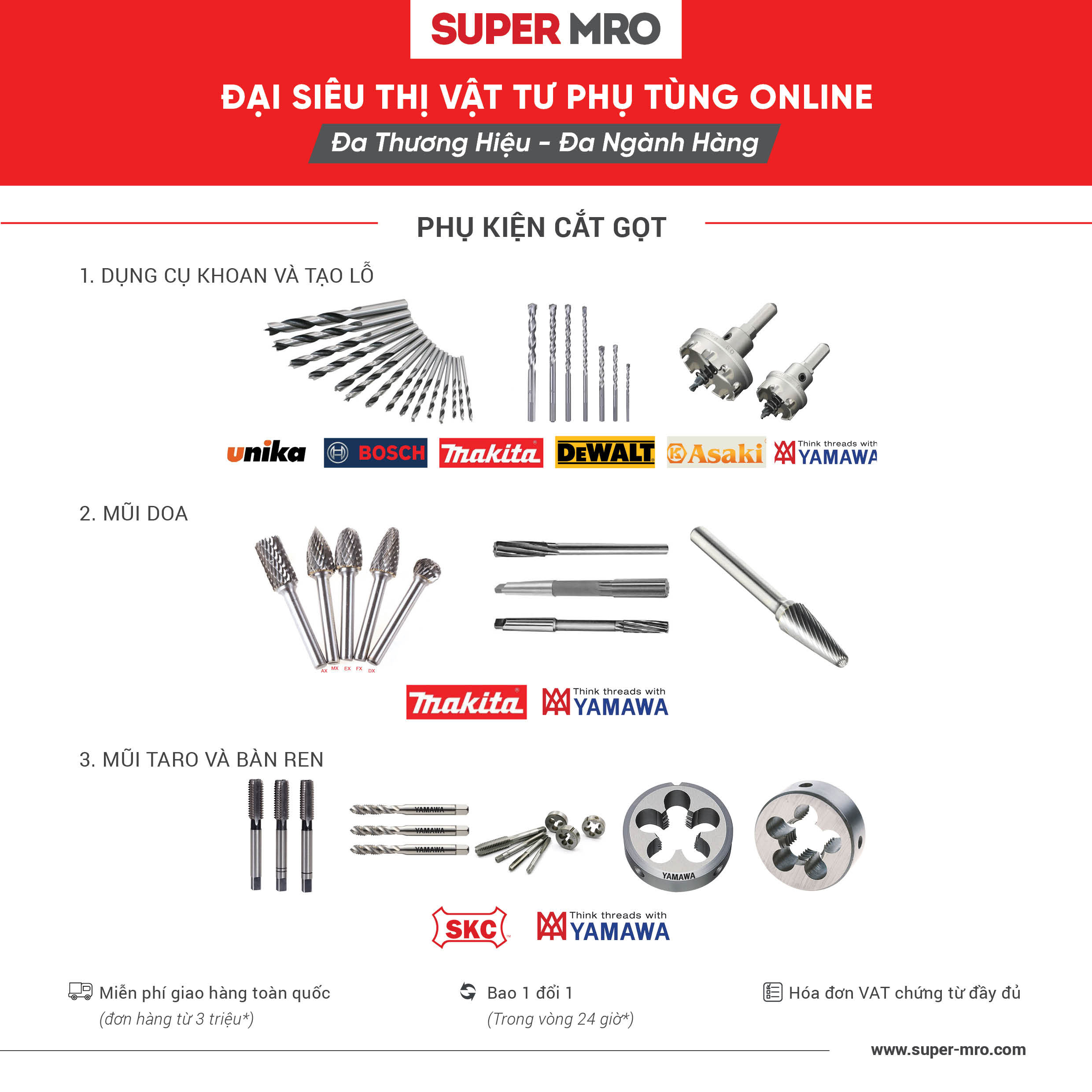 SUPER MRO GIỚI THIỆU NGÀNH HÀNG 2023