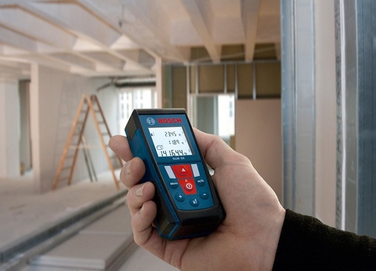 Máy đo laser trong ngành xây dựng đất đa dạng về chủng loại 