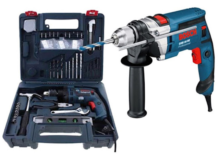 Máy khoan búa động lực Bosch GSB 16RE SET