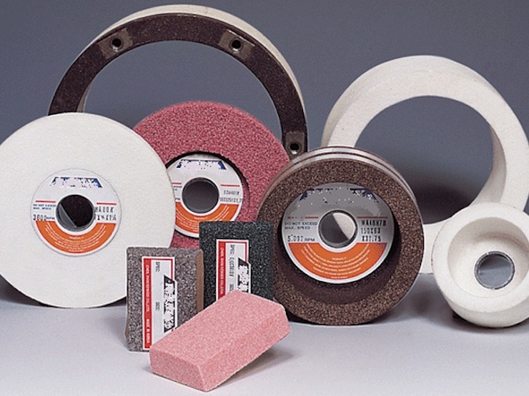 Đá mài dùng để mài bề mặt của vật liệu