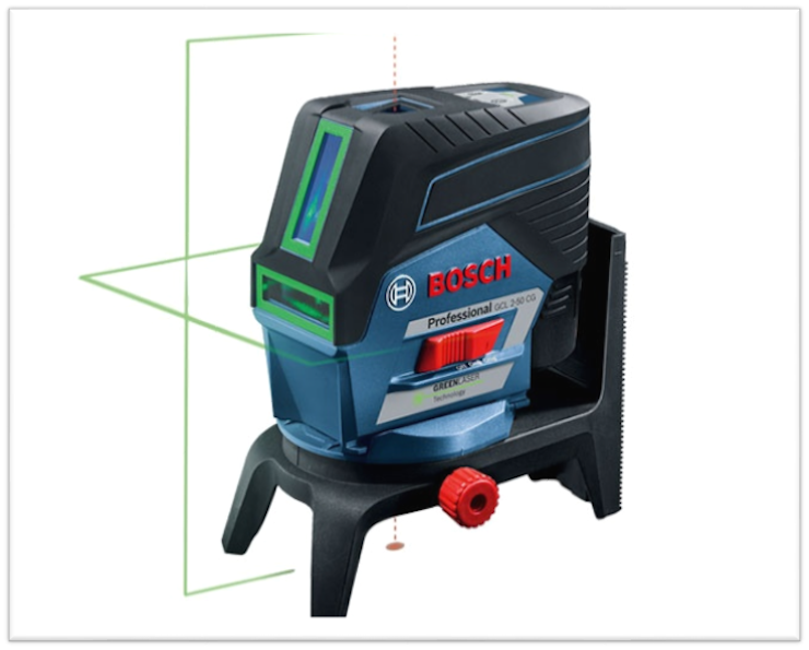 Hình ảnh một chiếc máy cân bằng laser Bosch GCL