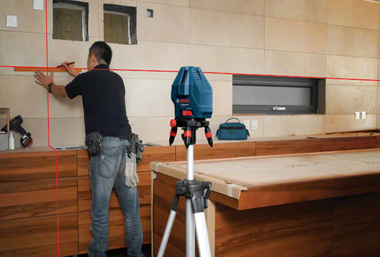 Cấu tạo của máy cân bằng laze