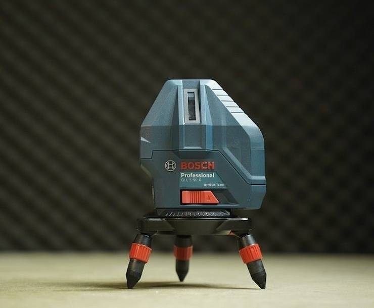 Cấu tạo của máy tia laser xây dựng