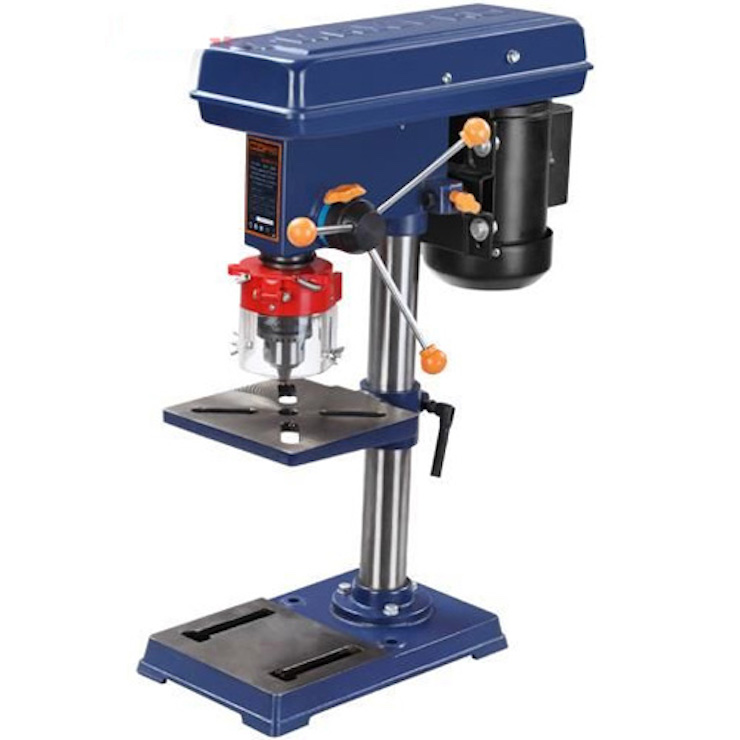 Máy khoan bàn có công suất càng lớn thì kích thước càng to