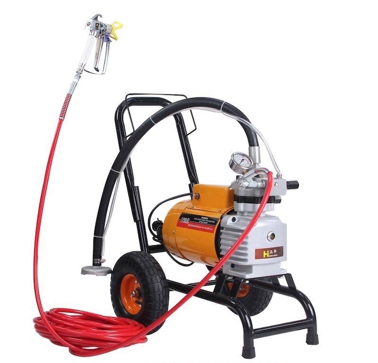 Máy phun sơn công nghiệp mang đến chất lượng công trình tốt hơn