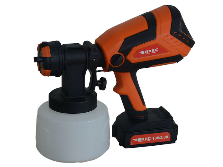 Máy phun sơn tường dùng pin BTEC BT16-18V