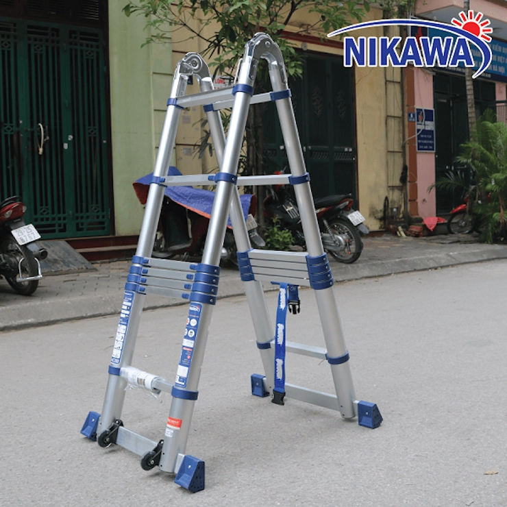 Nên mua thang nhôm rút đôi của thương hiệu nổi tiếng