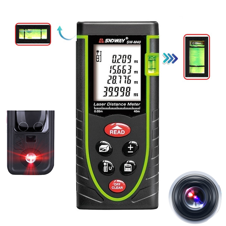 Những lưu ý trong quá trình sử dụng thước đo khoảng cách laser