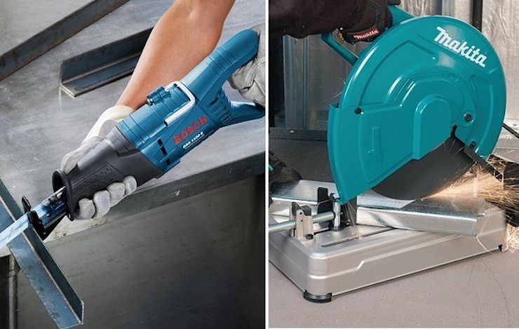 Khả năng cắt sắt của máy cưa sắt và máy cắt sắt đều tuyệt vời