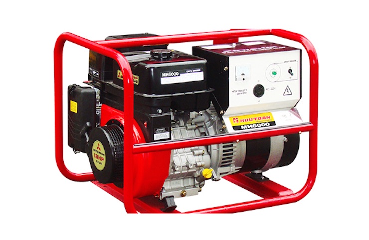 Máy phát 5kw phù hợp cho các thiết bị điện trong gia đình 