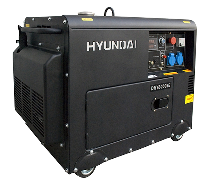 Máy phát điện Hyundai Diesel DHY6000SE 5500W