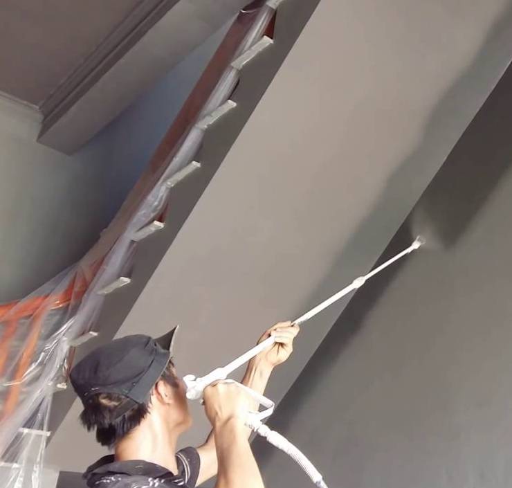 Những ưu điểm đến từ máy phun sơn nhà dân dụng