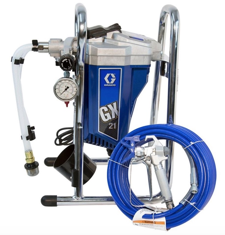 Máy phun sơn nhà dân dụng giúp tiết kiệm được chi phí và thời gian