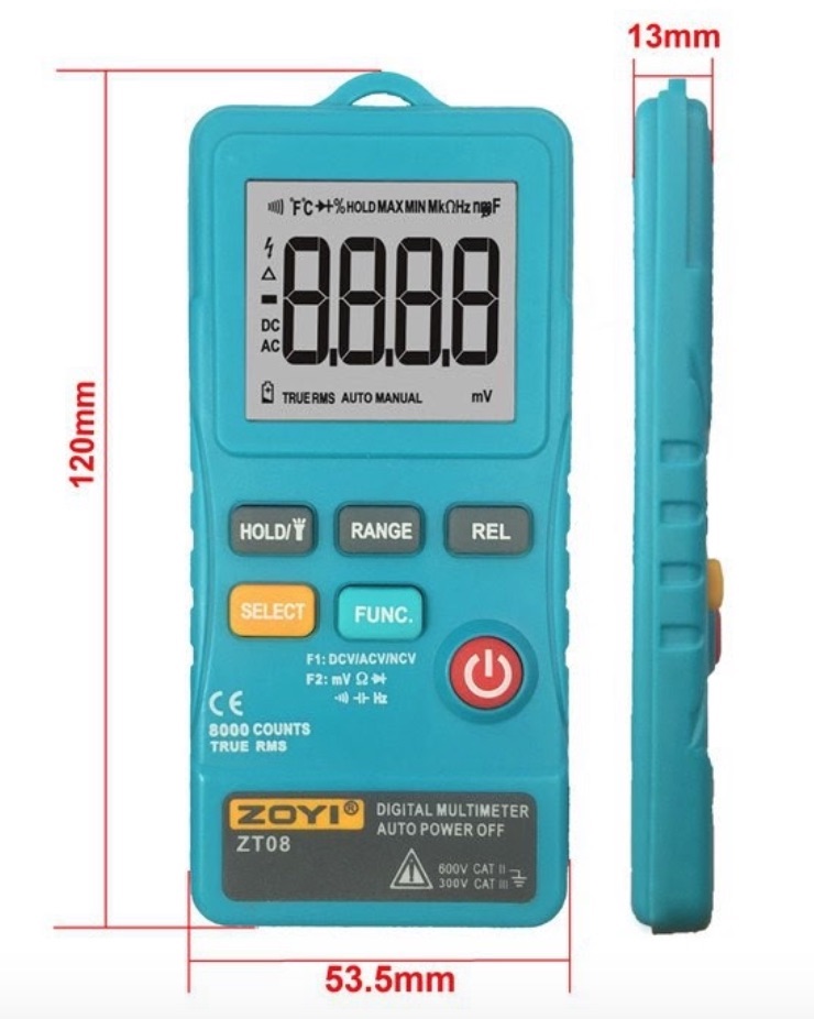 Sản phẩm đồng hồ đo điện có thiết kế nổi bật