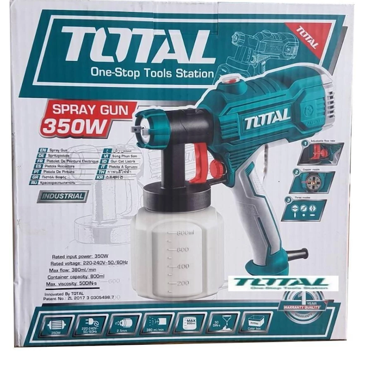 Máy phun sơn tường nhà Total TT3506