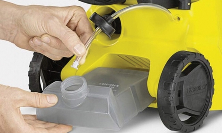 Thùng chứa chất tẩy rửa giúp việc vệ sinh được hiệu quả hơn