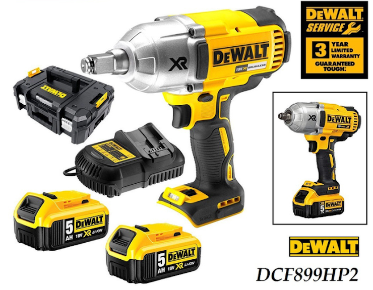 Máy vặn bu lông dùng pin Dewalt DCF899HP2-KR