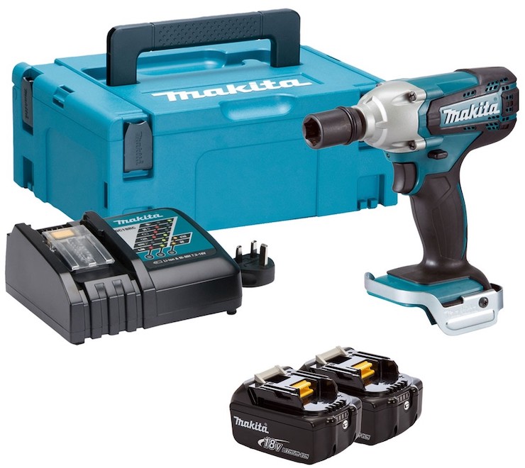 Máy vặn bu lông dùng pin 18V Makita DTW190 RFJX